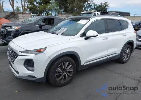 2019 Hyundai Santa Fe Limited from USA, damaged, VIN 5NMS53AD4KH104989